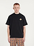 Sardines Oversized T Shirt | Embroidered Organic Cotton | Black