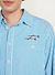 Sardine Stripe Oversized Shirt | Cotton | Blue