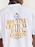 Saturday Oversized Auxiliary T Shirt | Organic Cotton | White
