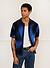 Saturn Dye Knitted Shirt | Cotton | Blue