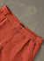 Pleated Linen Shorts | Rust