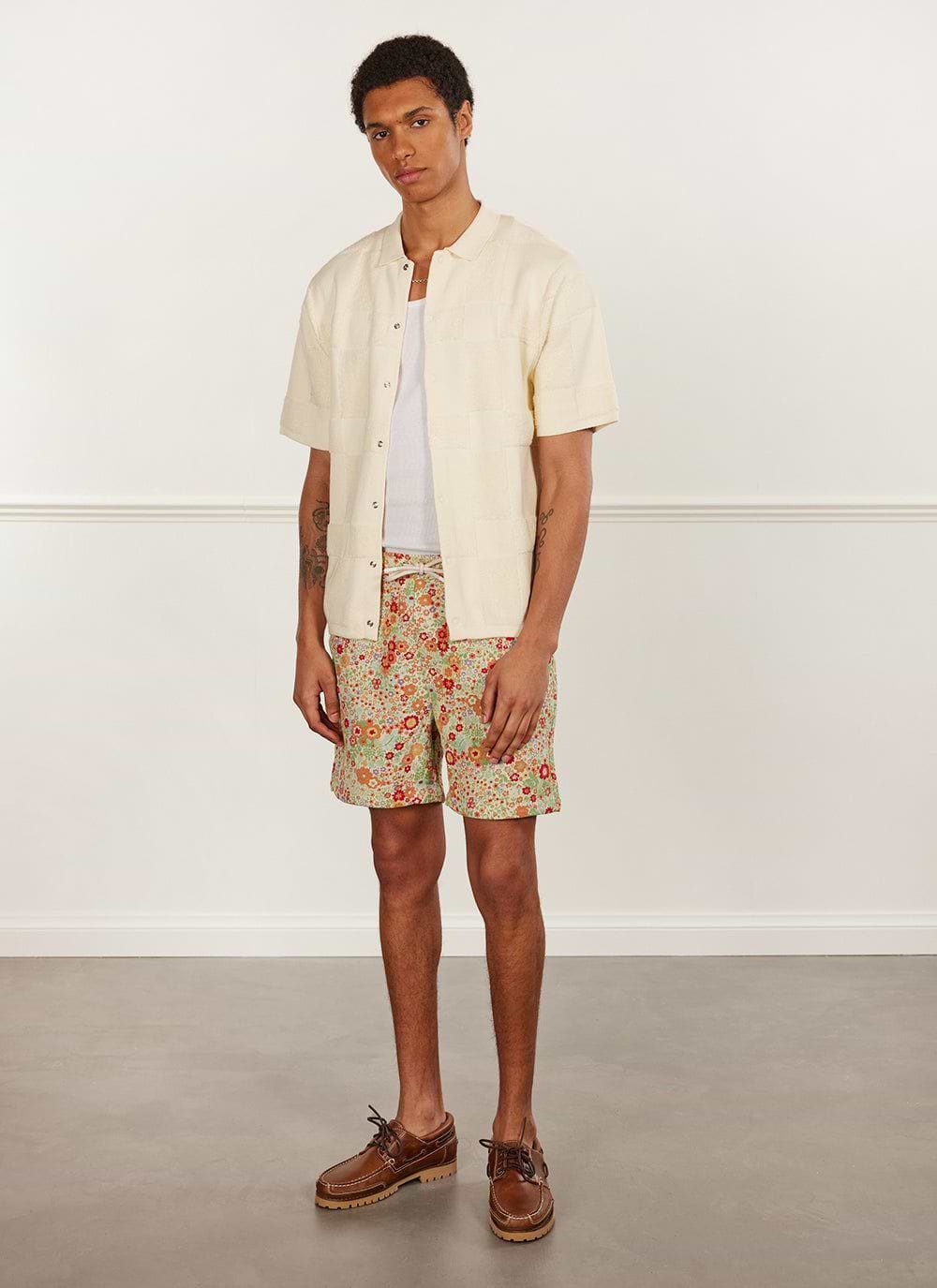 Floral short men cheap