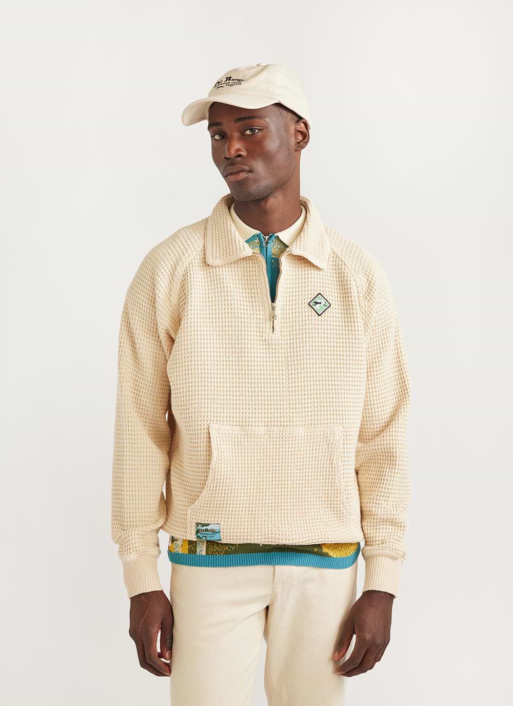 Waffle quarter zip outlet