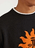 Solar Omen Crew Neck Jumper | Cotton | Black