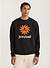 Solar Omen Crew Neck Jumper | Cotton | Black