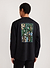 Wizard Long Sleeve T Shirt | Percival x Sophy Hollington | Black