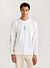 Wildflower Long Sleeve T Shirt | Percival x Sophy Hollington | White