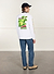 Sour Fruits Long Sleeve T Shirt | Organic Cotton | White