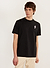 Spaceman T Shirt | Embroidered Organic Cotton | Black