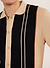 Striped Knitted Shirt | Percival x Ilaria | Black with Cream