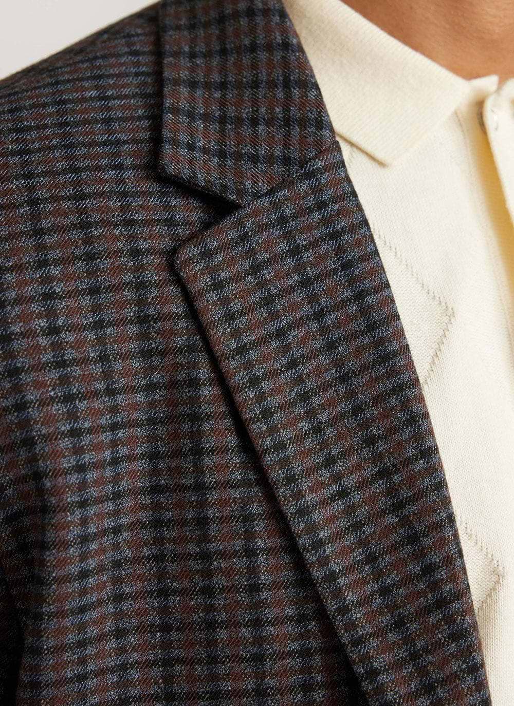 Witchery mini check blazer on sale