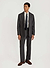 Mini Check Tailored Blazer | Grey