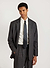 Mini Check Tailored Blazer | Grey