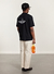 Sunday Oversized Auxiliary T Shirt | Organic Cotton | Black