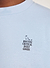 Sunday Oversized Auxiliary T Shirt | Organic Cotton | Cornflower Blue