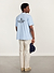 Sunday Oversized Auxiliary T Shirt | Organic Cotton | Cornflower Blue