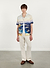 Symi Cove Cuban Shirt | Viscose | Ecru