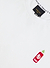 Hot Chilli Sauce T Shirt | Embroidered Organic Cotton | White
