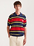 Training Polo | Umbro x Percival | Navy Multi Stripe