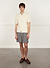 Viscount Shorts | Viscose | Ecru Multi