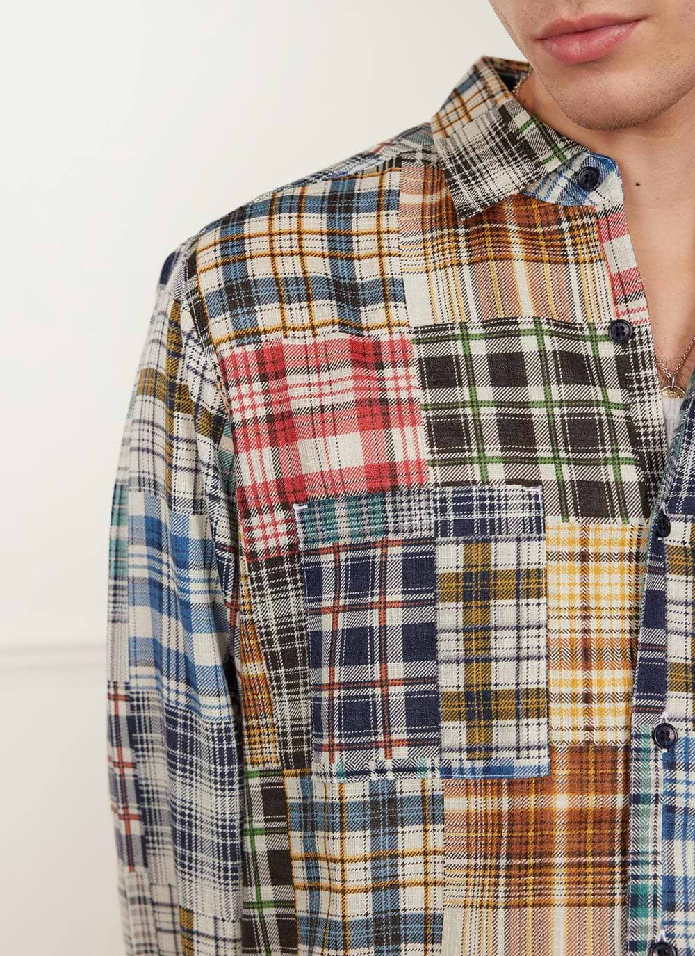 Embroidery Patchwork Shirts/TODAYFUL12510404 - Select Shop