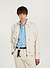 Heras Lures Zip Jacket | Cotton | Ecru