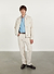 Heras Lures Zip Jacket | Cotton | Ecru