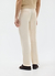 Pleated Tailored Trousers | Linen | Stone