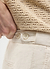 Pleated Tailored Trousers | Linen | Stone