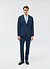 Tailored Linen Blazer | Navy