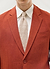 Relaxed Tailored Linen Blazer | Rust