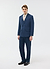 Tailored Double Breasted Blazer | Linen | Navy