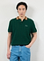 HQ Knitted Polo | Cotton | Forest