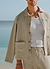 Sorrento Linen Overshirt | Cotton Linen | Ecru