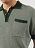 Casa Martini Knitted Polo | Cotton | Forest