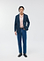 Tailored Seersucker Blazer | Navy