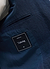 Tailored Double Breasted Blazer | Linen | Navy