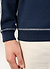 Export Sweatshirt | Cotton | Navy