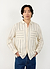 Cross Stitch Pearce Shirt | Percival x Ilaria | Ecru