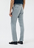 Tailored Linen Trousers | Light Blue