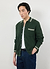 Pablo Cotton Knitted Shirt | Long Sleeve | Forest