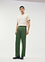 Pleated Tailored Trousers | Linen | Forest