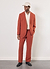 Relaxed Tailored Linen Blazer | Rust