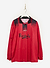 90s Adidas Shirt #24 | Percival x Classic Football Shirts | Red