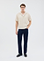 Elio Crochet Cuban Shirt | Ecru