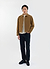 Boxy Cropped Pocket Overshirt | Brown