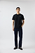 Picnic T Shirt | Embrodiered Organic Cotton | Black