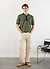 Puppytooth Knitted Polo | Forest