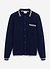 Pablo Cotton Knitted Shirt | Long Sleeve | Navy