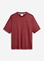Perci Oversized T Shirt | Organic Cotton | Burgundy